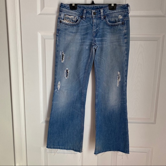 DIESEL CUTOFF JEANS - Picture 2 of 12